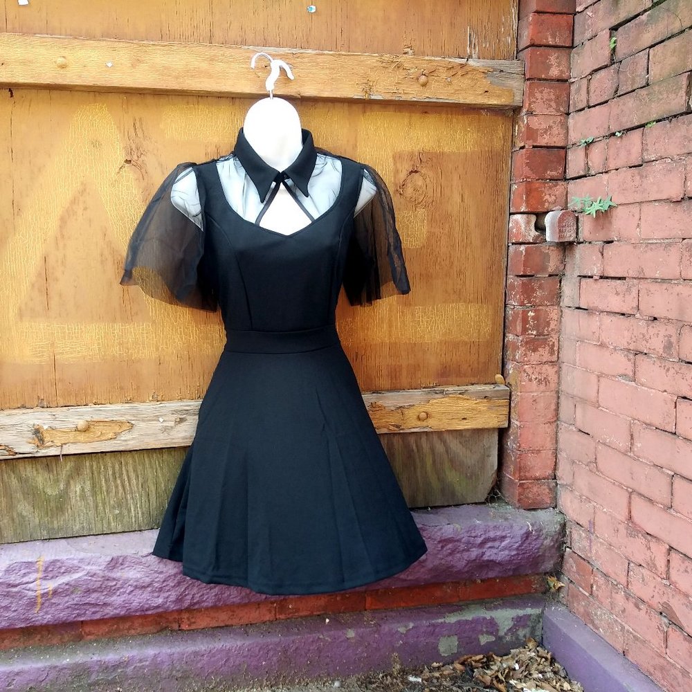 Gothic Lolita Short Sleeve Dress